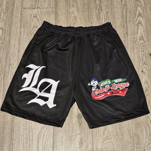 Crisp NYC Mesh Athletic Shorts - MLB Los Angeles - Size XXL 7" Inseam - Picture 1 of 6